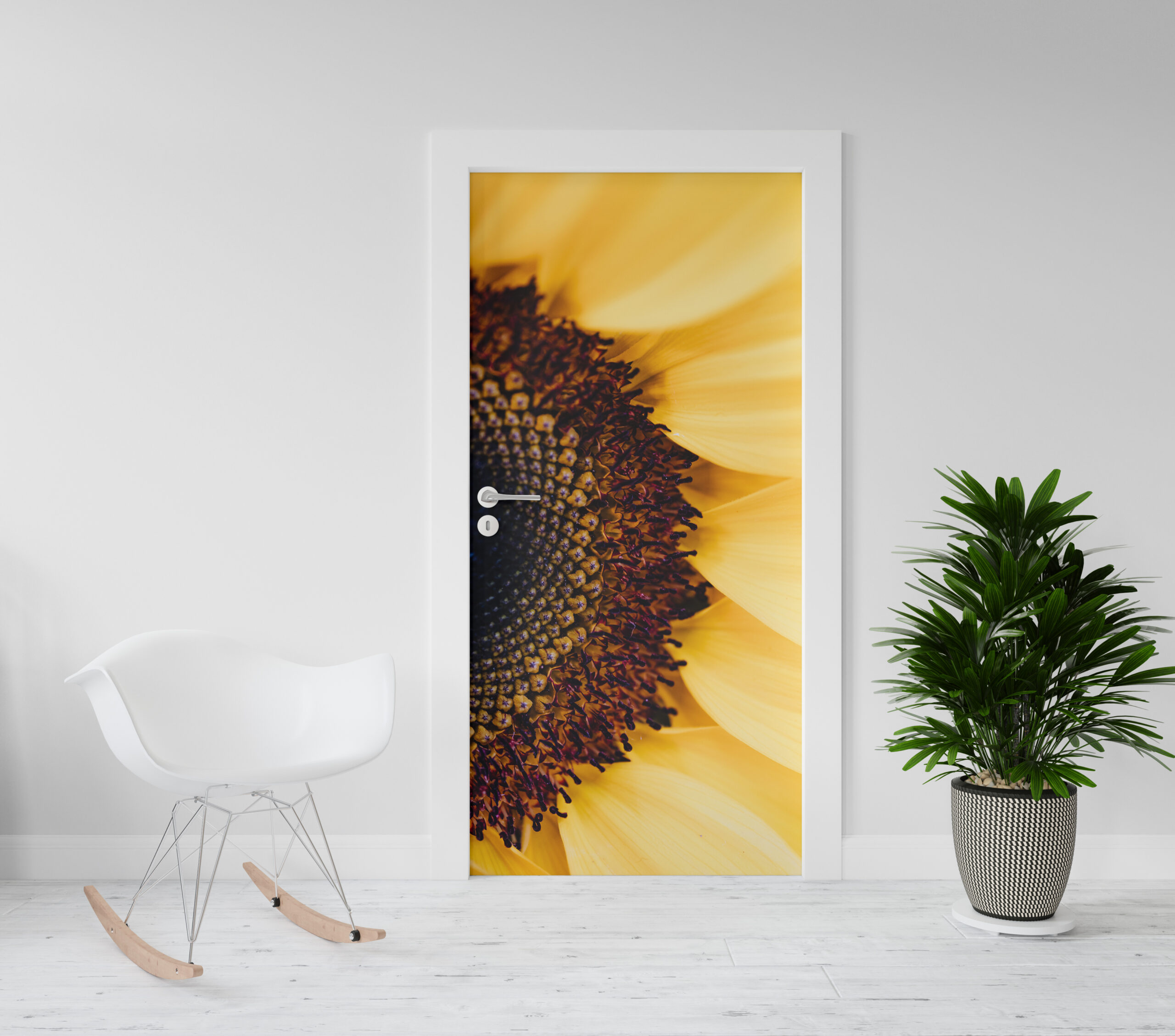 Deursticker Bloemen 10