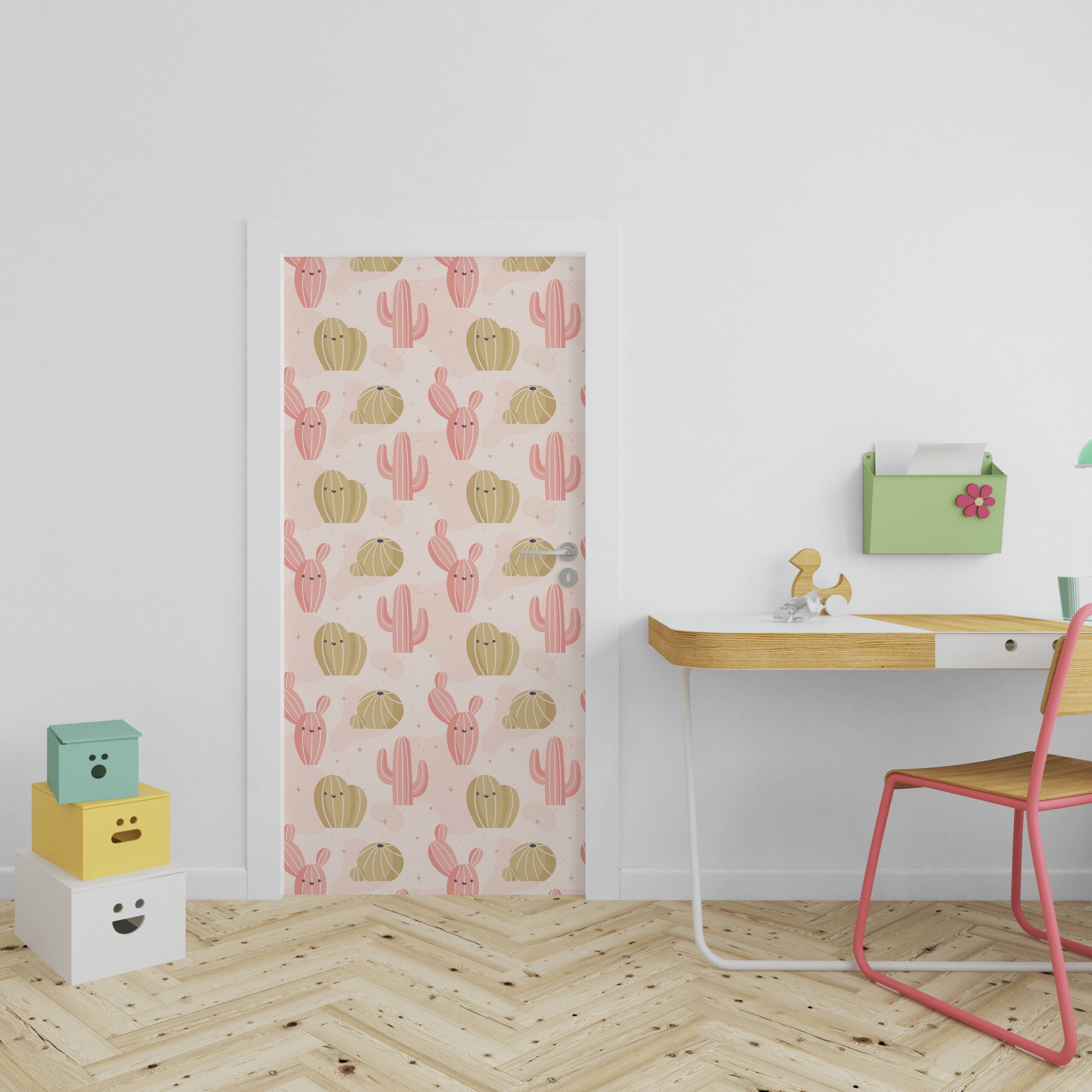 Deursticker Bloemen 14