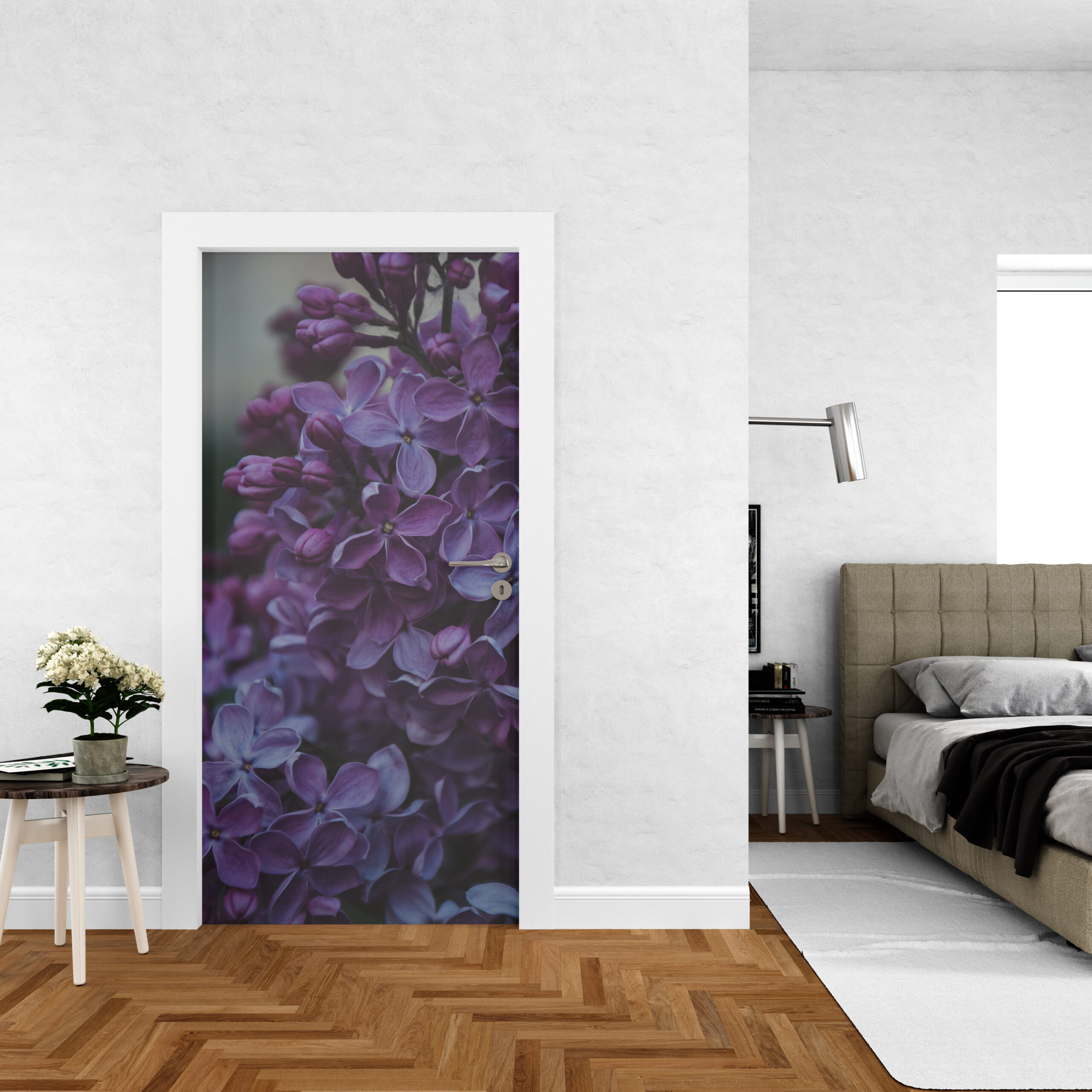 Deursticker Bloemen 8
