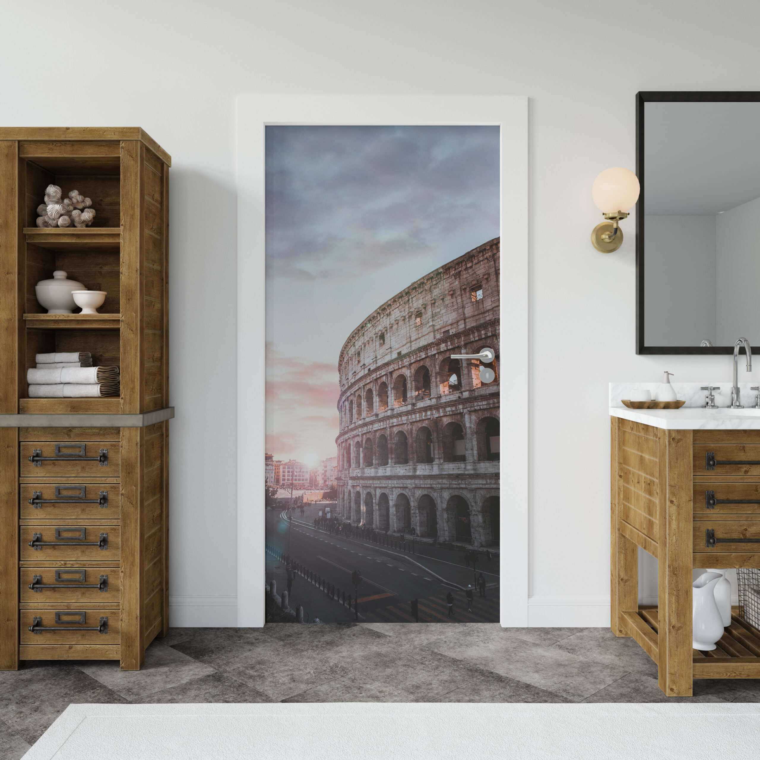 Deursticker Rome 1