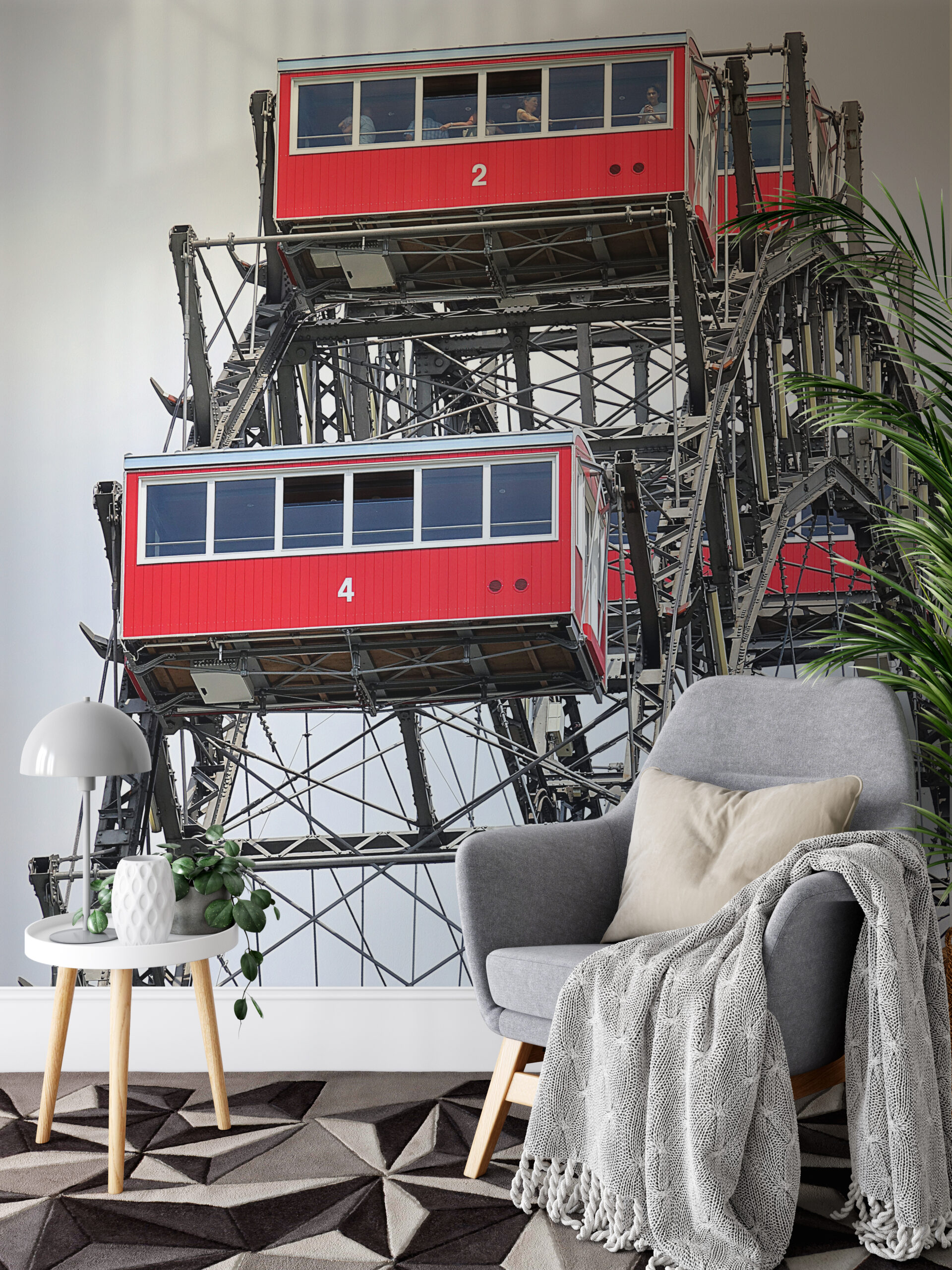 Behang Praterpark Wenen