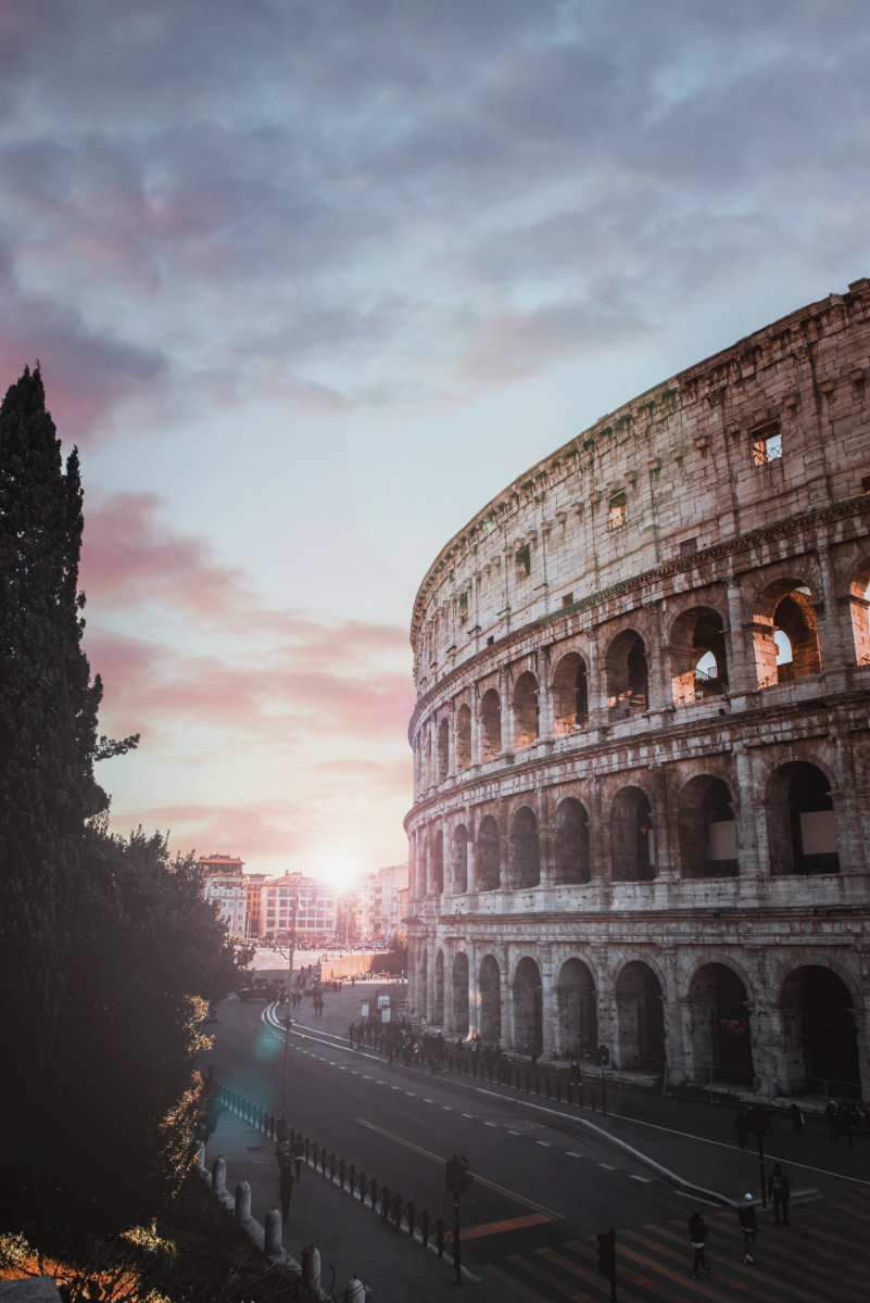 Wandkleed Colosseum Rome