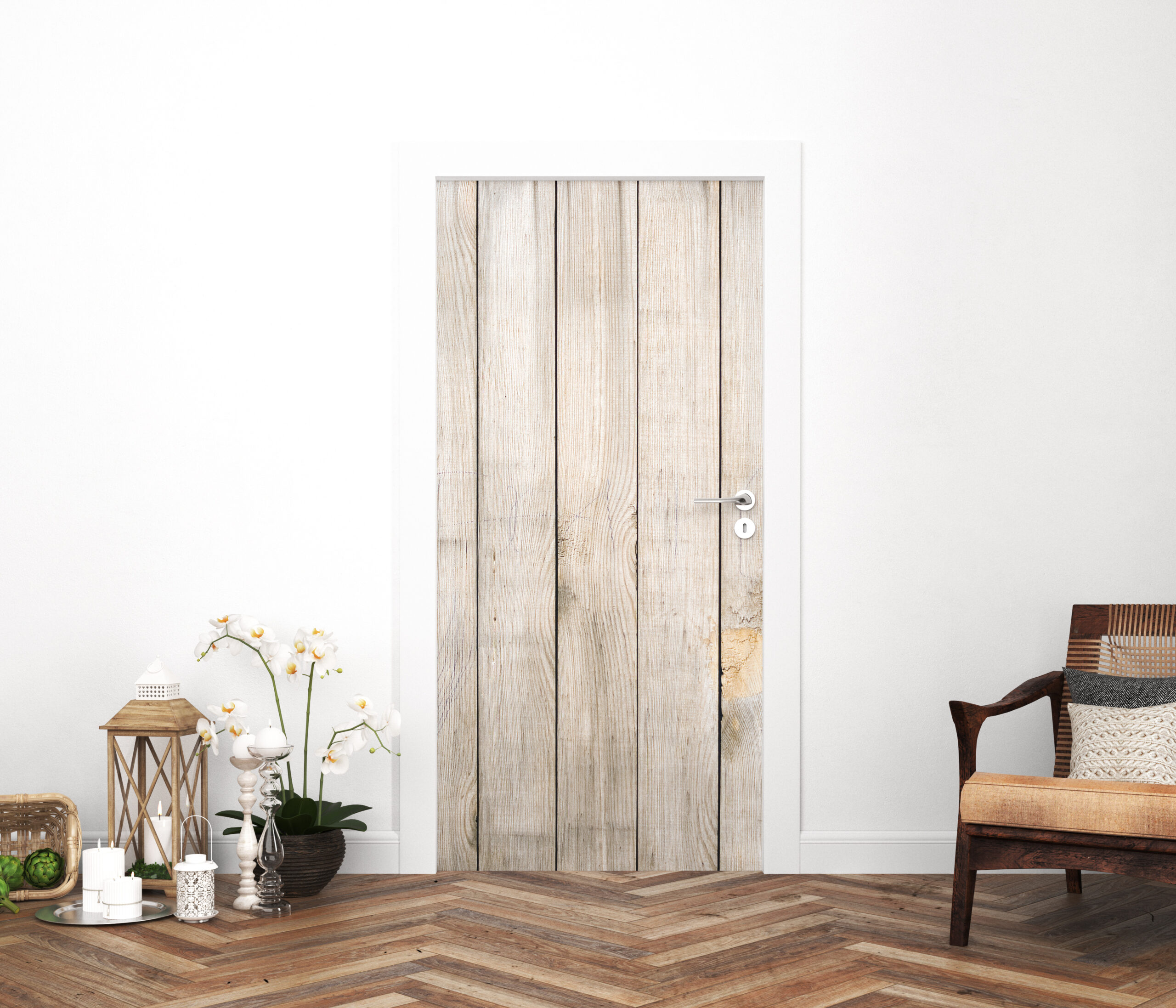 Deursticker Hout 1