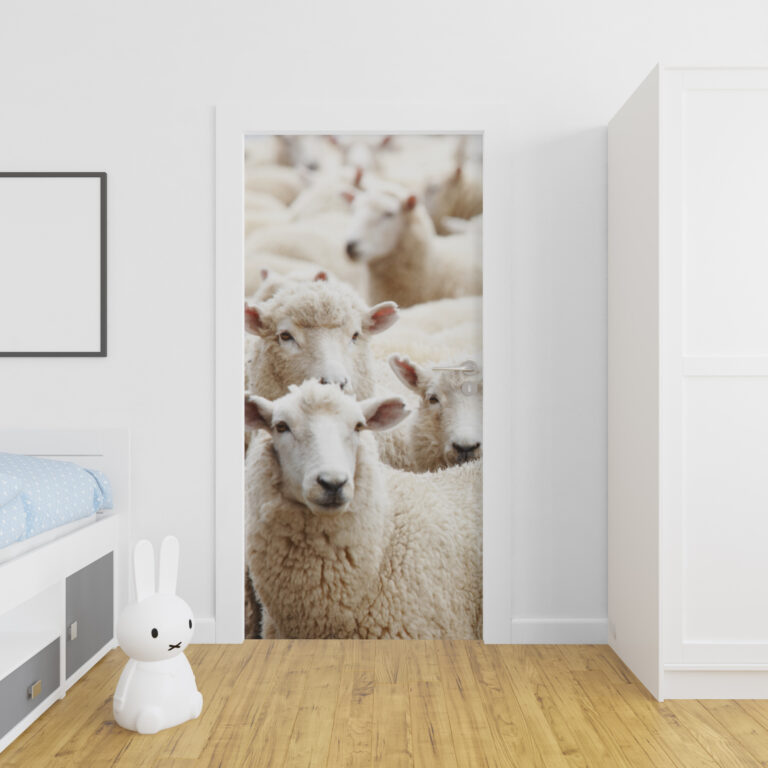 Deursticker schapen 1